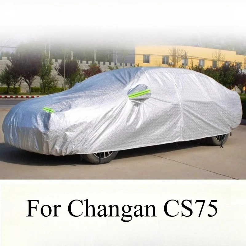 For Changan CS75 Plus Special Car Cover Sunproof  Rainproof Heat-insulating Dustproof  Sunshade Interior Accessories