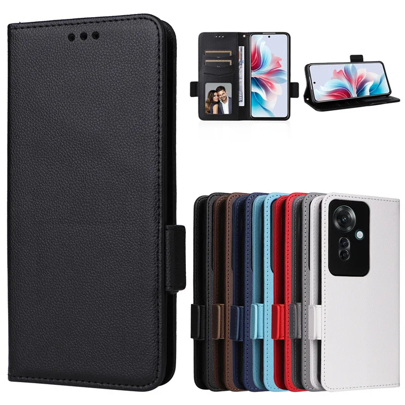 

Чехол-бумажник для OPPO Reno 11F кожаный флип-чехол на магните Reno F25 Pro 5G чехол для OPPO Reno 11F F25 Pro Роскошный чехол для телефона