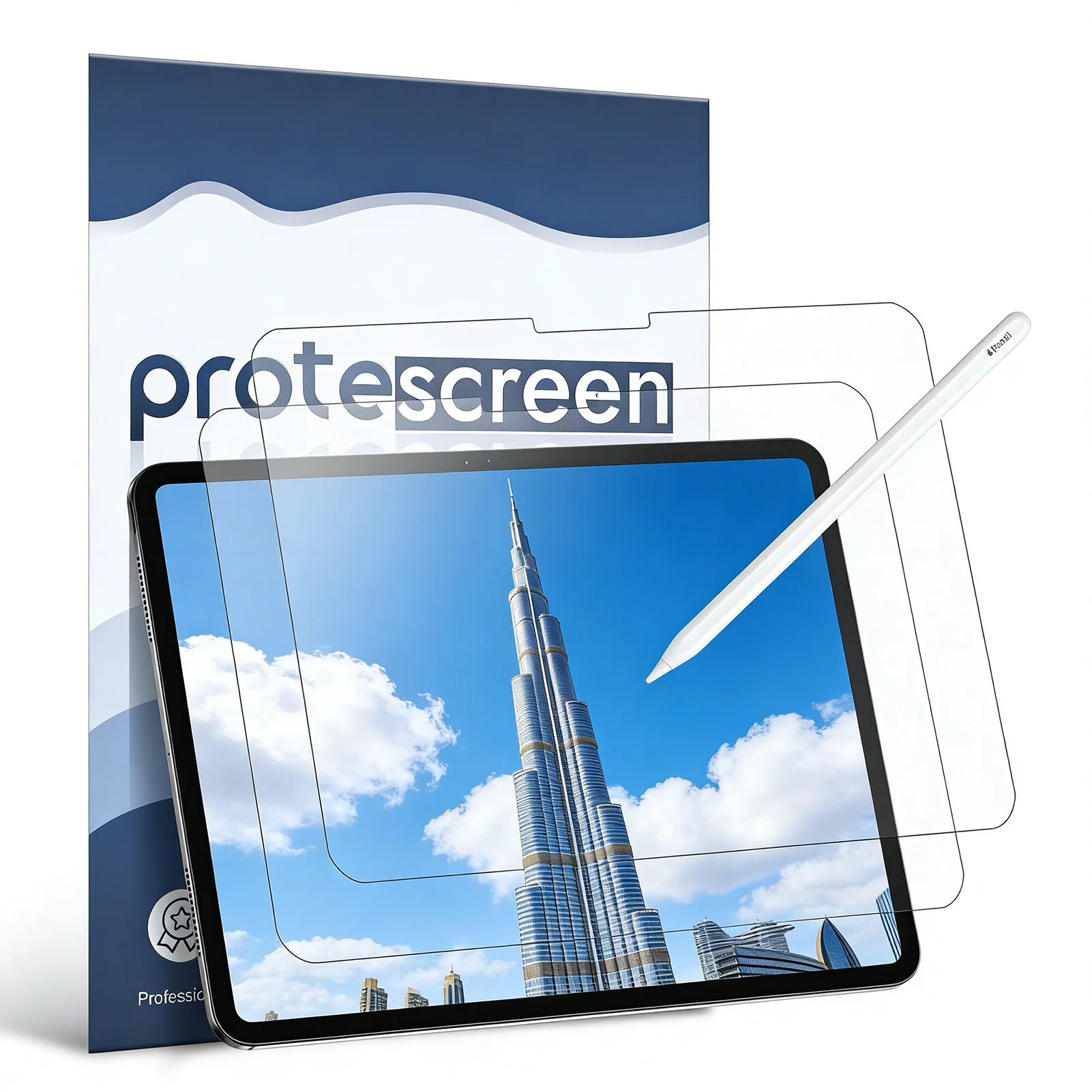 

iPad 10.9"/11" Screen Protector 2-Pack, Matte Anti-Glare, Eye Protection, Blue Light Filter, Smooth Paper-Like Drawing & Writing