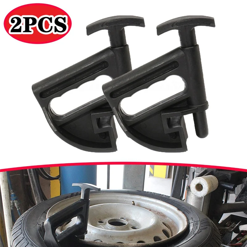 2Pc Pressing Car Tire Changer Disassembly Bead Clamp Adaptor Universal Tyre Rim Clamp Tire Press Pry Wheel