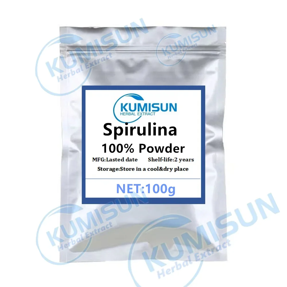 50-1000g  TNatural Spirulina Powder For Skin Repair Beauty Soap Organic Pigment Soap Making Materials