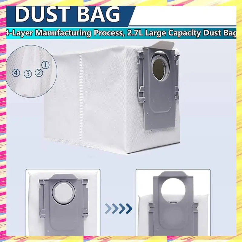 

ABJJ Replacement Parts For Roborock Qrevo Curv/Qrevo Edge,Q Revo Curv Q Revo Edge Vacuum Cleaner Accessories