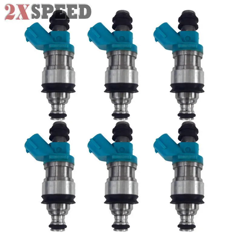 

6 New Fuel Injectors for 94-02 Toyota and Lexus 3.0L V6 Part# 23250-20010