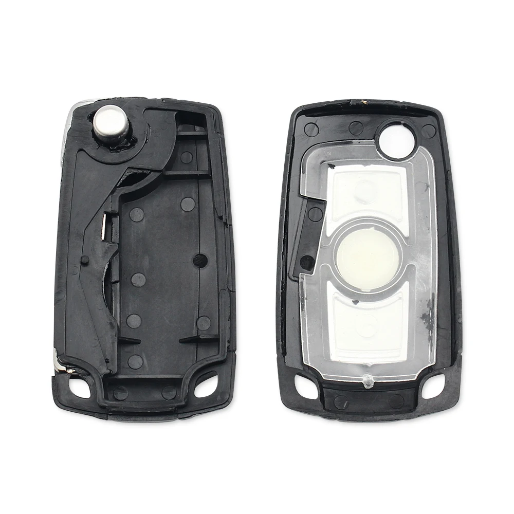 KEYYOU-llave de coche sin cortar, carcasa remota para BMW 1, 3, 5, 6, 7 Series Z3, Z4, X3, X5, M5, 325i, E38, E39, E46, 3 BT, Hu92, Hu58 Blade