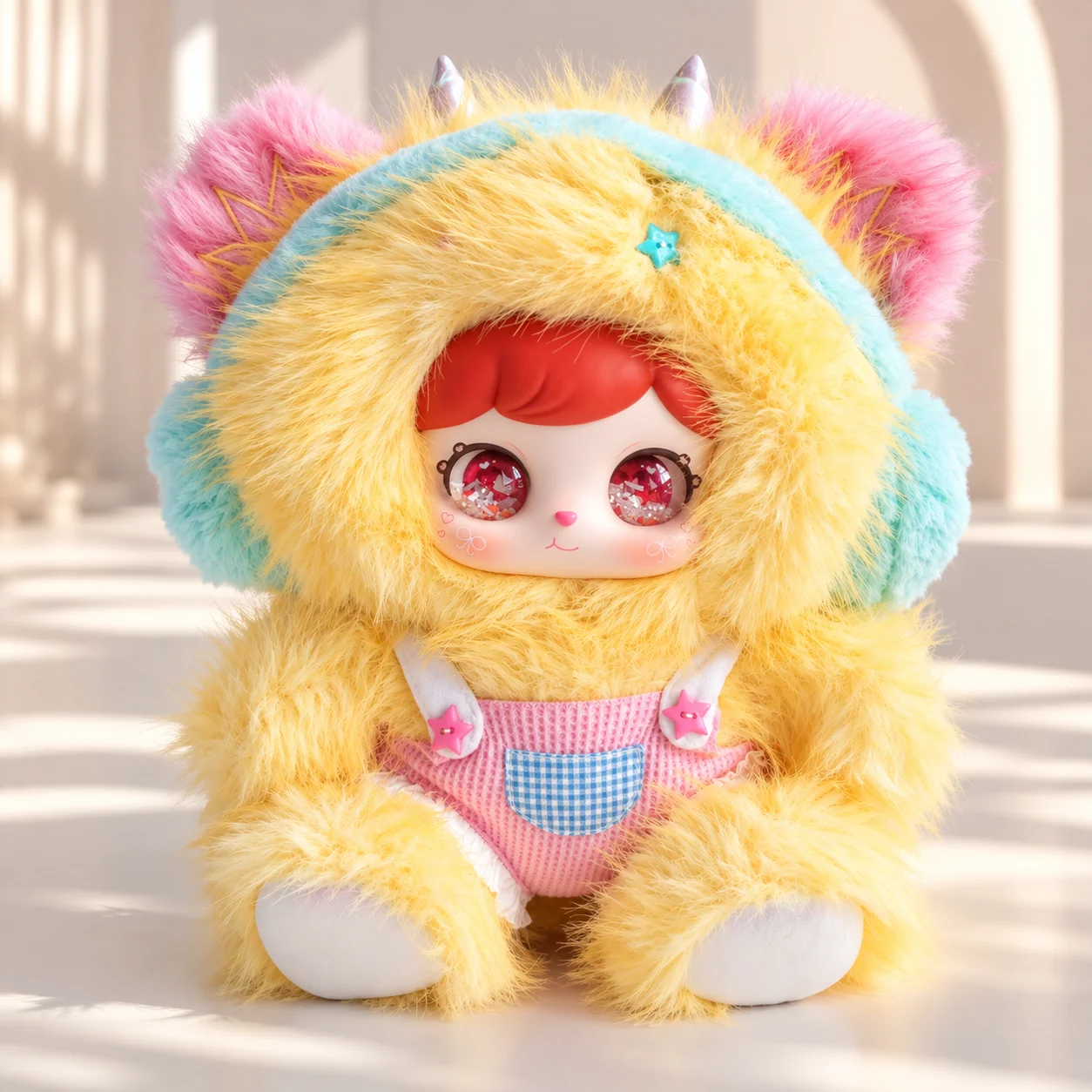 Designer 800% Plush Doll Blind Box Kawaii Animal Character Collectible Art Toy Mystery Box Soft Fluffy Room Decor Birthday Gifts - view 2