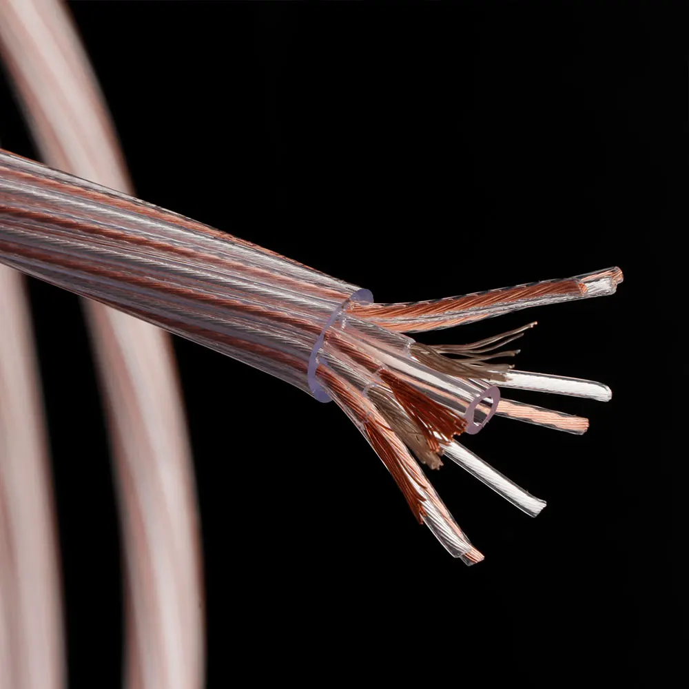 

Preffair DIY 7N OCC+OCC Silver-Plated Mixed Weaving Wire High-Fidelity Speaker Bulk Cable High-Performance Amplifier Sound Cable