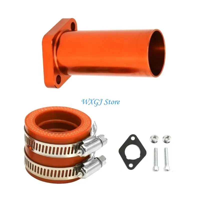 

37JE Rubber Carb Manifold Spare Part Motorcycle Carburetor Manifold Interfaces Inlet Pipe Prevents Oil Leakage VM24