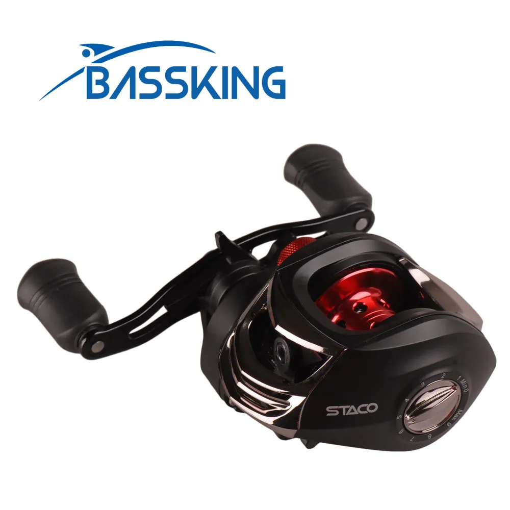 

Smart Baitcasting Reel 6.3:1/12+1BB Fishing Reel Aluminum Spool Steering-wheel Molinete Para Pesca Moulinet Peche Feeder Coil