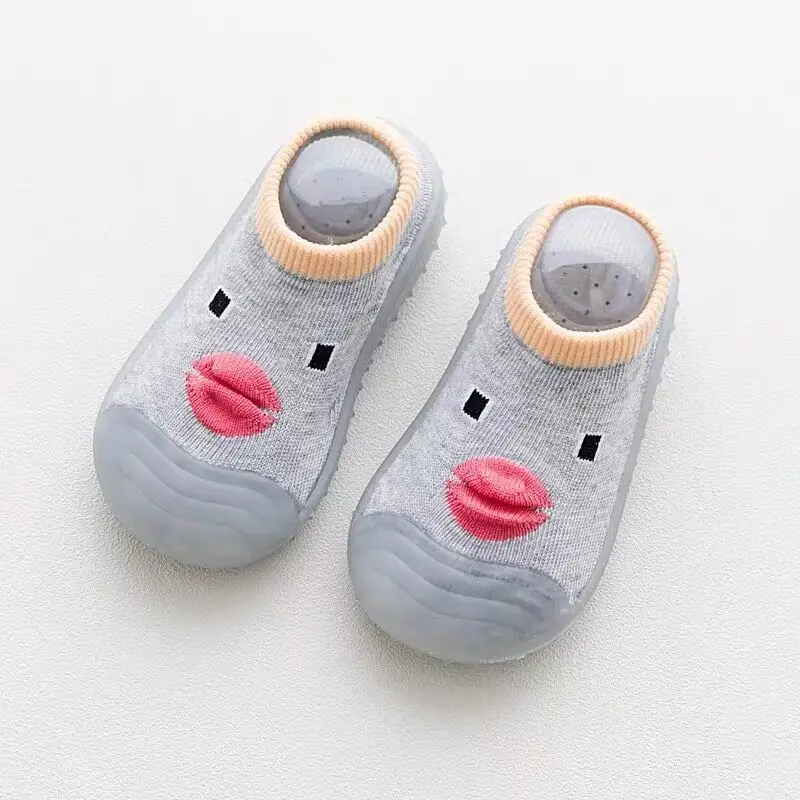 아기신발 Infants Toddler Sock Shoes Indoor Cute Baby Floor Shoes Baby Girl Boy Casual Sneaker Soft Sole Non-slip First Walkers Tenis