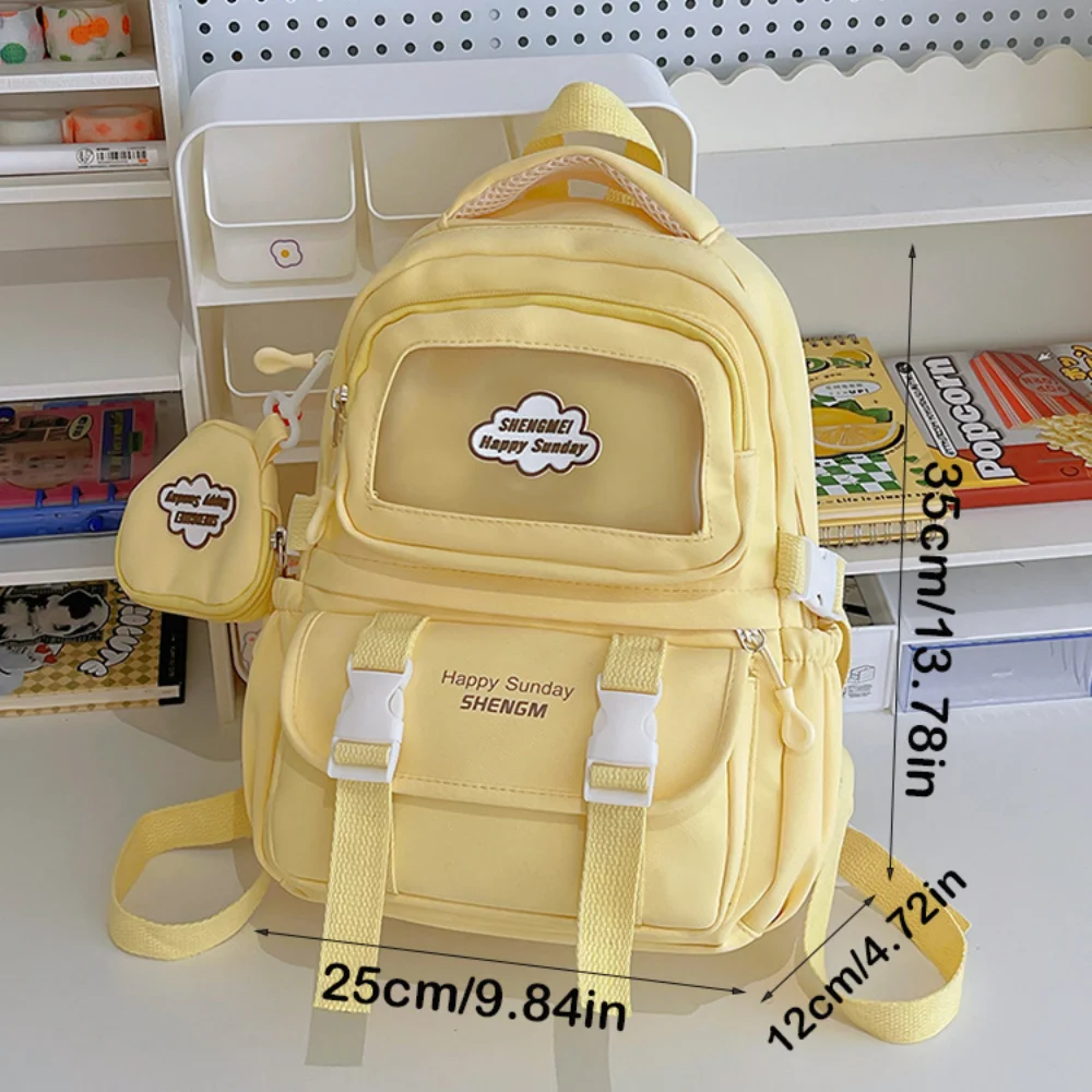 High Quality Large Capacity Casual Backpack Waterproof Nylon School Bag Soft Back Inner Partition Hot Selling Bag