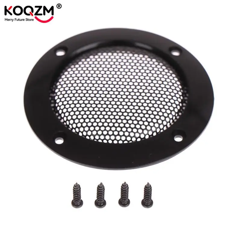 2PCS 2 Inch Black Replacement Round Speaker Protective Mesh Net Cover Grille Circle Speaker Accessories images - 6