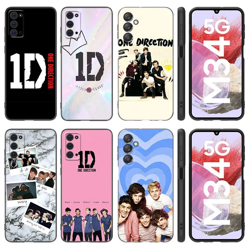 O-one Directions Case For Samsung M30 M31 S Note 10 Lite 20 Ultra M04 M13 M32 4G M14 M34 M42 M52 M53 M54 5G M11 M12 M21 M22 M51