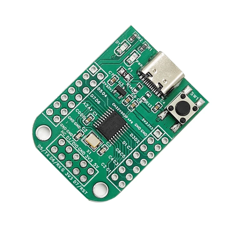 CH32V003 Development Board CH32V003F4P6 MCU Qingke RISC-V2A 1-Wire SDI System Main Frequency 48Mhz WCH