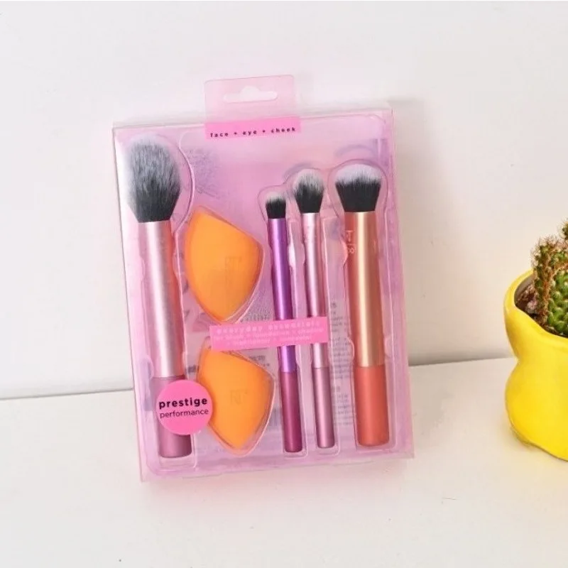 Nuevo Set Completo de Brochas de Maquillaje Populares 2026 para Base, Polvo, Colorete, Sombra de Ojos y Herramientas de Maquillaje