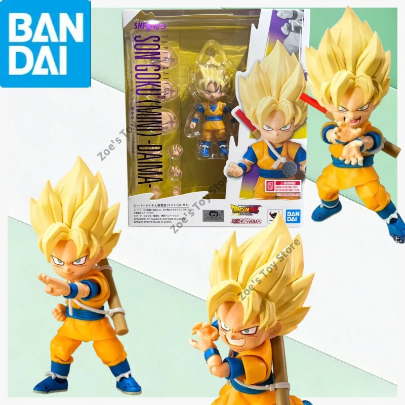

In Stock 100% Original BANDAI S.H. Doll Dragon Ball DAIMA Son GOKU Anime Doll Toy PVC Model Action Doll Gift