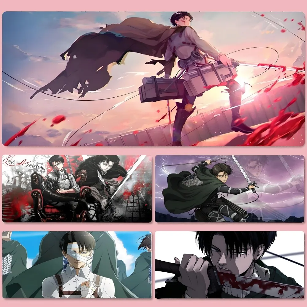 A-Attack On Titan_n Anime Mousepad New Arrivals Large Gaming Mousepad L XL XXL Gamer Mouse Pad Size For Keyboards Mat