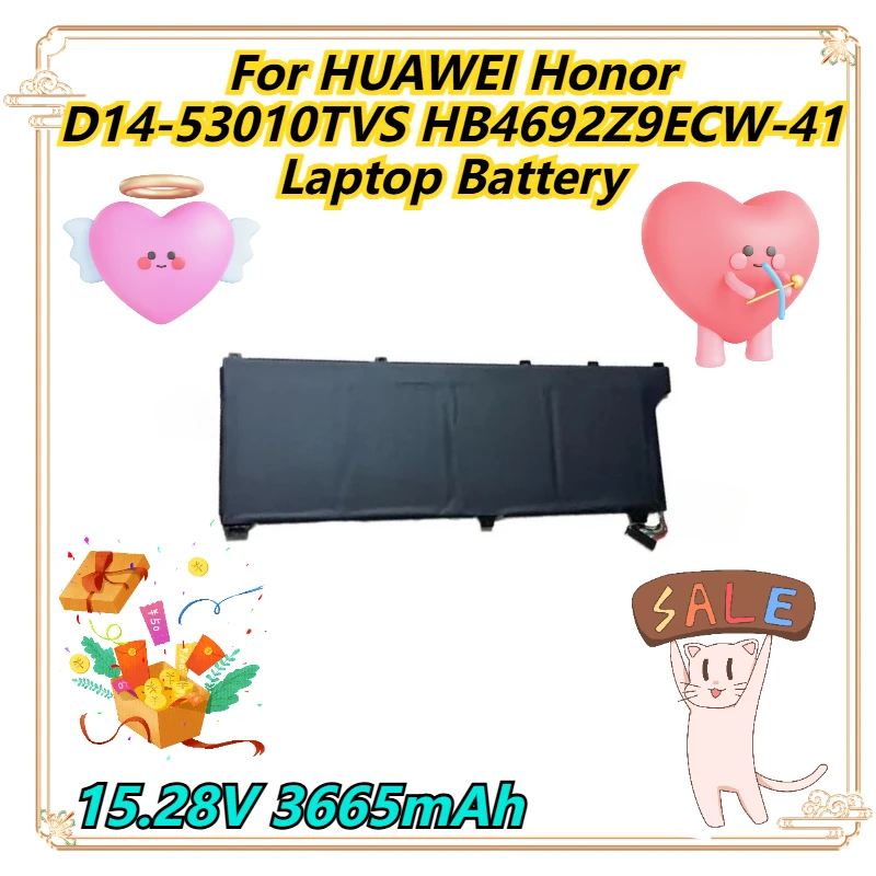 

15.28V 3665mAh For HUAWEI Honor D14-53010TVS HB4692Z9ECW-41 Laptop Battery