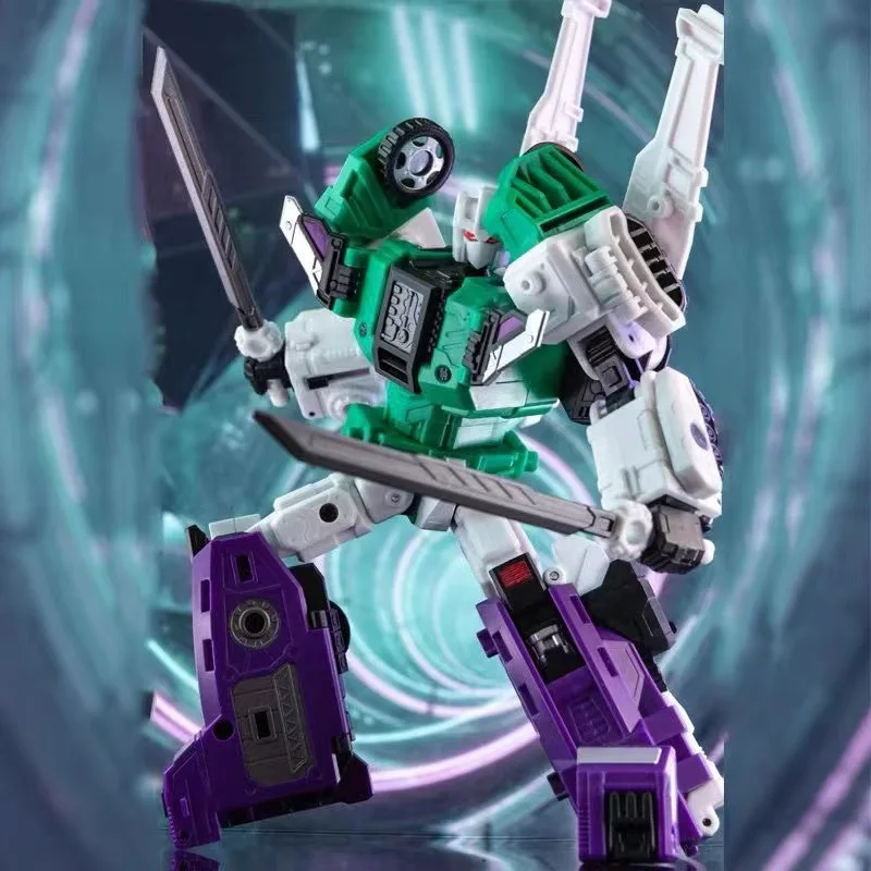 Transformacja Jinbao ponad rozmiar SIXSHOT figurka zabawka