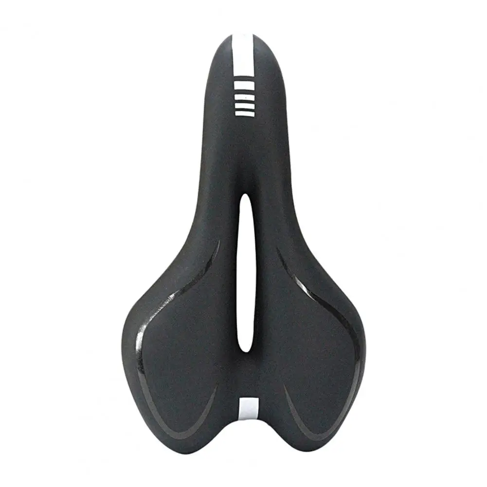 Bike Seat Cushion  Convenient Shock Absorption Hollow Out  Bicycle Seat Replacement Part for Road Bike