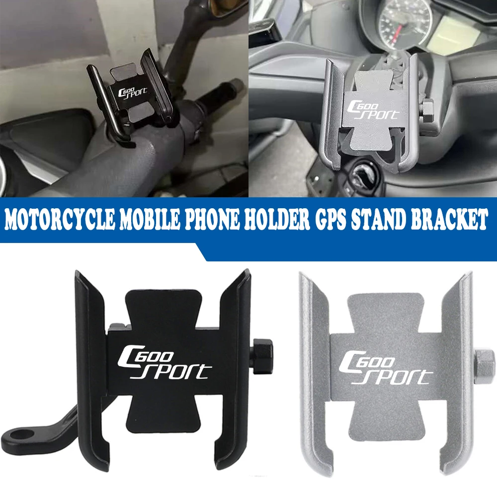 FOR BMW C600SPORT 2011-2024 2023 2022 2021 2020 2019 2018 C600 SPORT Motorcycle Handlebar Mobile Phone Holder GPS Stand Bracket