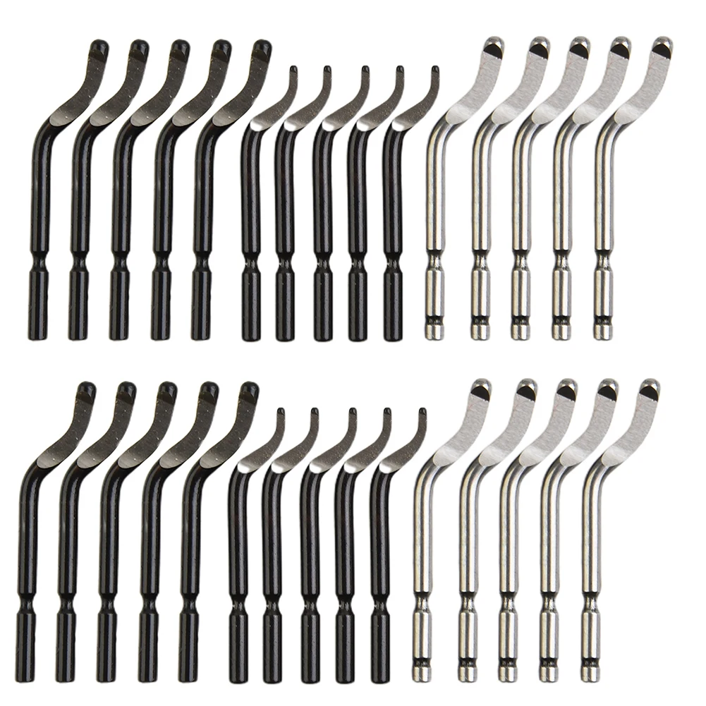 360-Degree Swivel Deburring Tool Kit For Various Materials DIY Projects Long-Lasting Performance Replaceable Blades