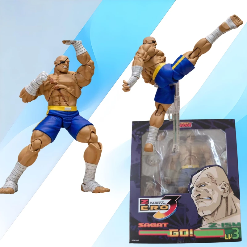 En Stock: Figura de Acción Storm Arena Sagat de 6 Pulgadas (1/12), Modelo Coleccionable, Juguetes Storm, Tamaño Pequeño, SF Alpha 3 ZERO Tiger