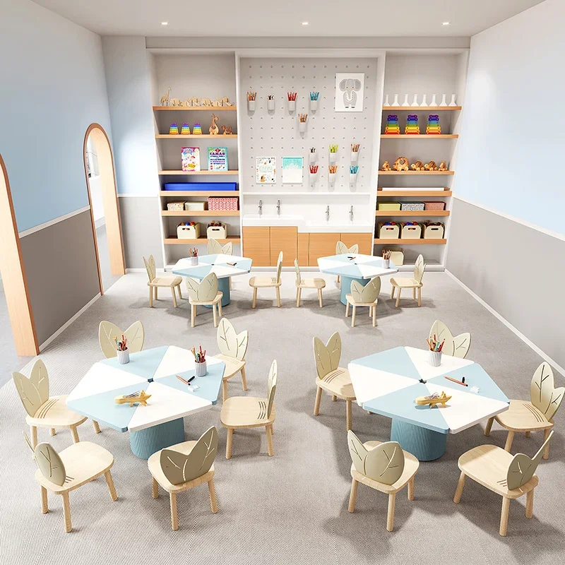 

Elementary School Student Chair Supplies Children's Desk Kids Study Table Tables Child Bedside Office Room Furniture Boy