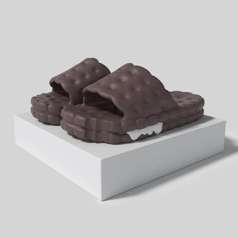 

Women Man Soft Bubble Slippers Fashion 2023 New EVA Cool Home Beach Shoes Massage Sole Slippers Designer Indoor Peanut Slippe