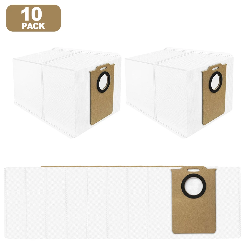 4/10Pcs Self-emptying Bags For Conga 7690 Immortal Max Home M / For Conga 7690 Immortal Max Home Home Appliance Spare Parts