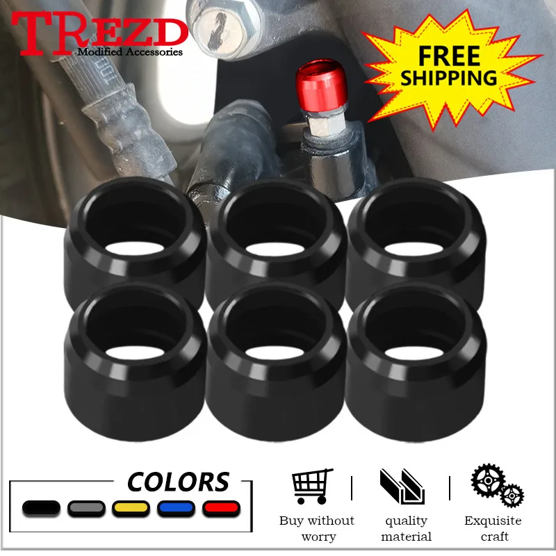 

Hot Sales Motorcycle CNC Engine Brake Nut Bolt Decorative Protection Cover For YZF-R1 R1M YZF-R3 YZF R6 R6S R7 YZFR25 YZF R15