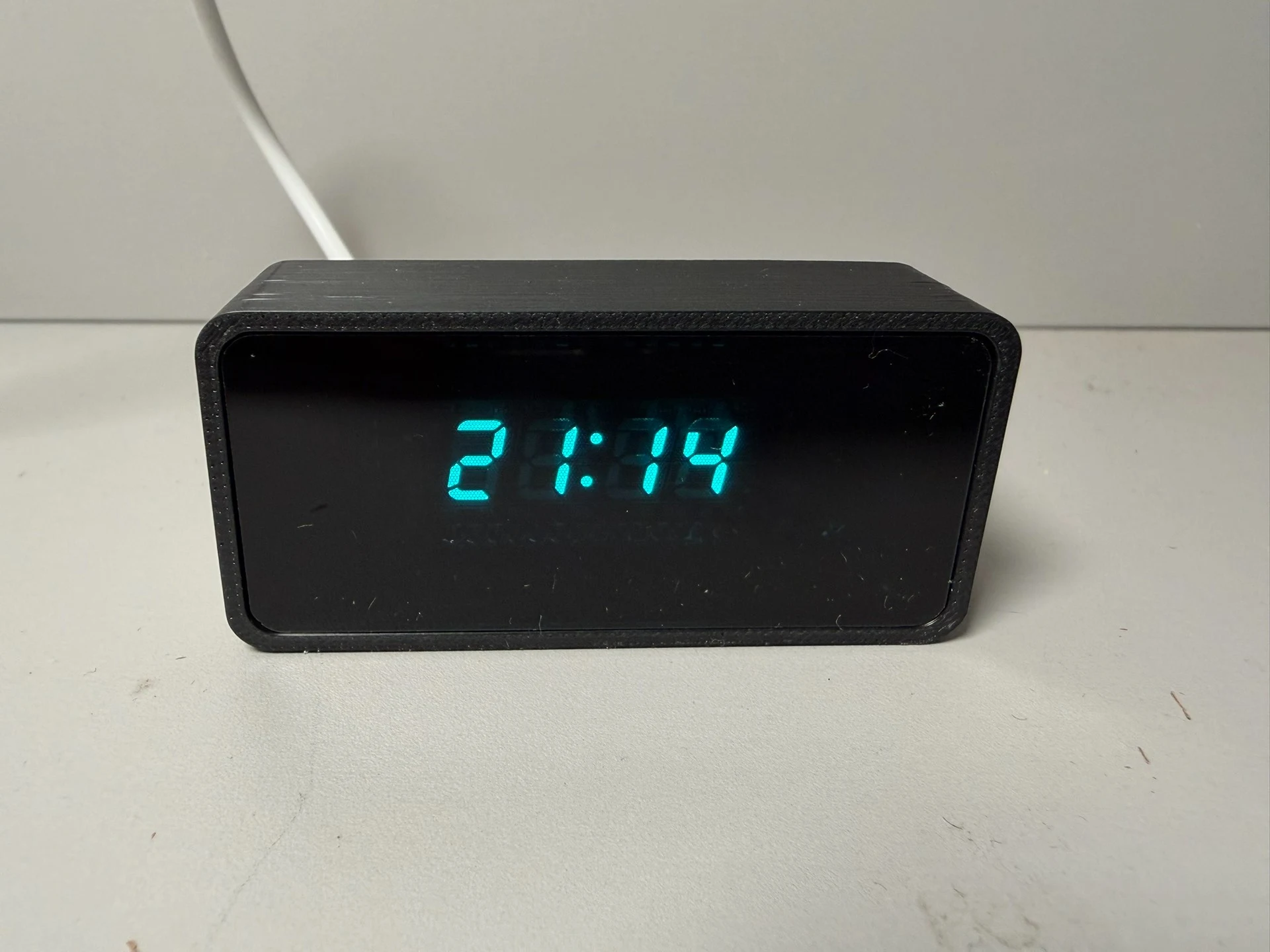 Acrylic Clock Ornament Mini Cyberpunk Style Decoration Can Be DIY Collection Gift