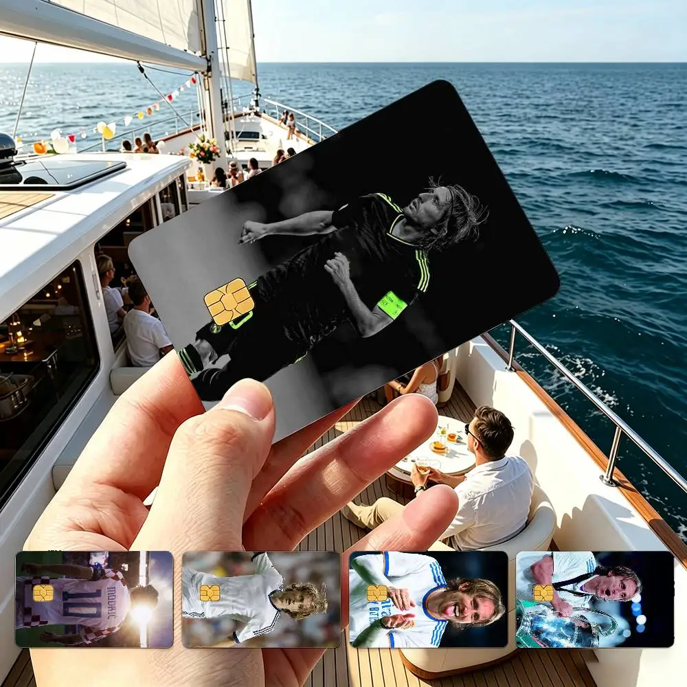 

Football Star L-Luka M-Modric Credit Card HD Stickers Game Card Decal Small Chip Waterproof Sticker Gift