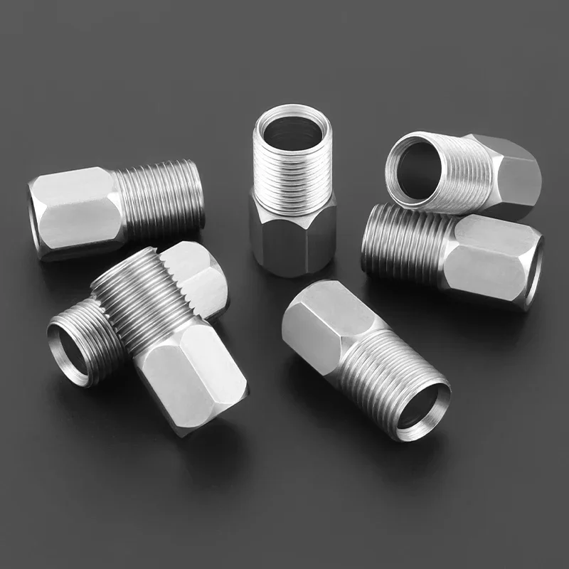 

10pcs M8 Bicycle Bolt Hydraulic Brake Screw Hose Screw Stainless Stee Mountain Road Bike Brake Hose Connection Insert Kit