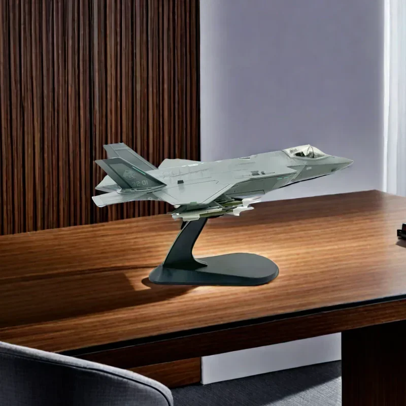 2024 New Hot Sale 1/72 Acale USAF F35 F-35A Fighter Plane Aircraft Airplane Diecast Alloy Metal Model Toy for Collection