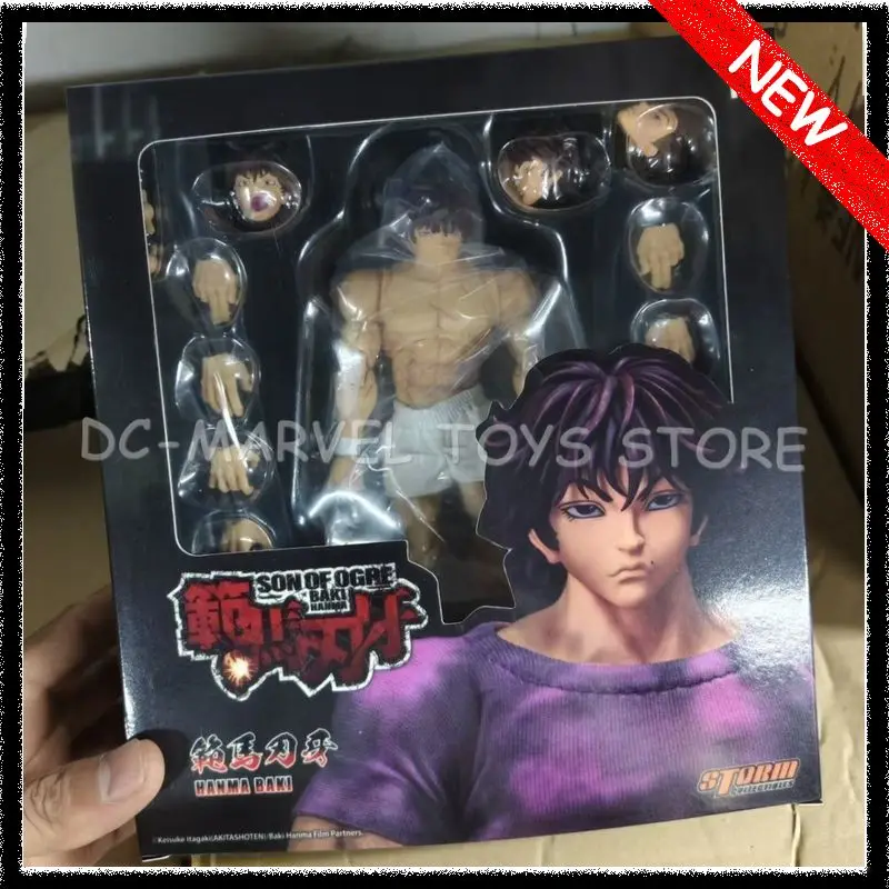 En Stock 1/12 Ko Storm juguetes Demon Back Baki Hanma Anime figuras de acción Kibk05 regalos coleccionables Juguetes