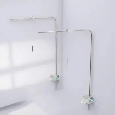 

1set 1Set Fish Tank Light Rack Silver Adjustable Aluminum Alloy Durable Lamp Rack For Aquarium Hanging Bracket Lighting Setup