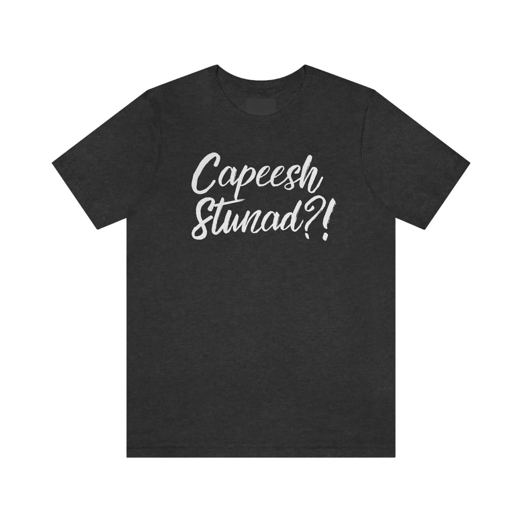 

Italian Phrase Capeesh Stunad Nonna and Nonno s Jersey Funny T Shirt