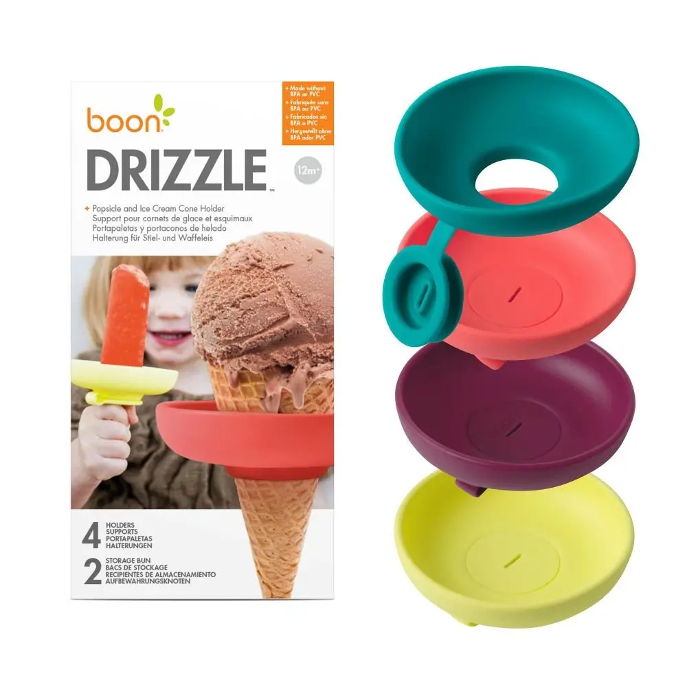 

Creative Ice Cream Holder Drip-proof Silica Gel Drip Free Ice Pop Holder Ice Cream Rack for Kids