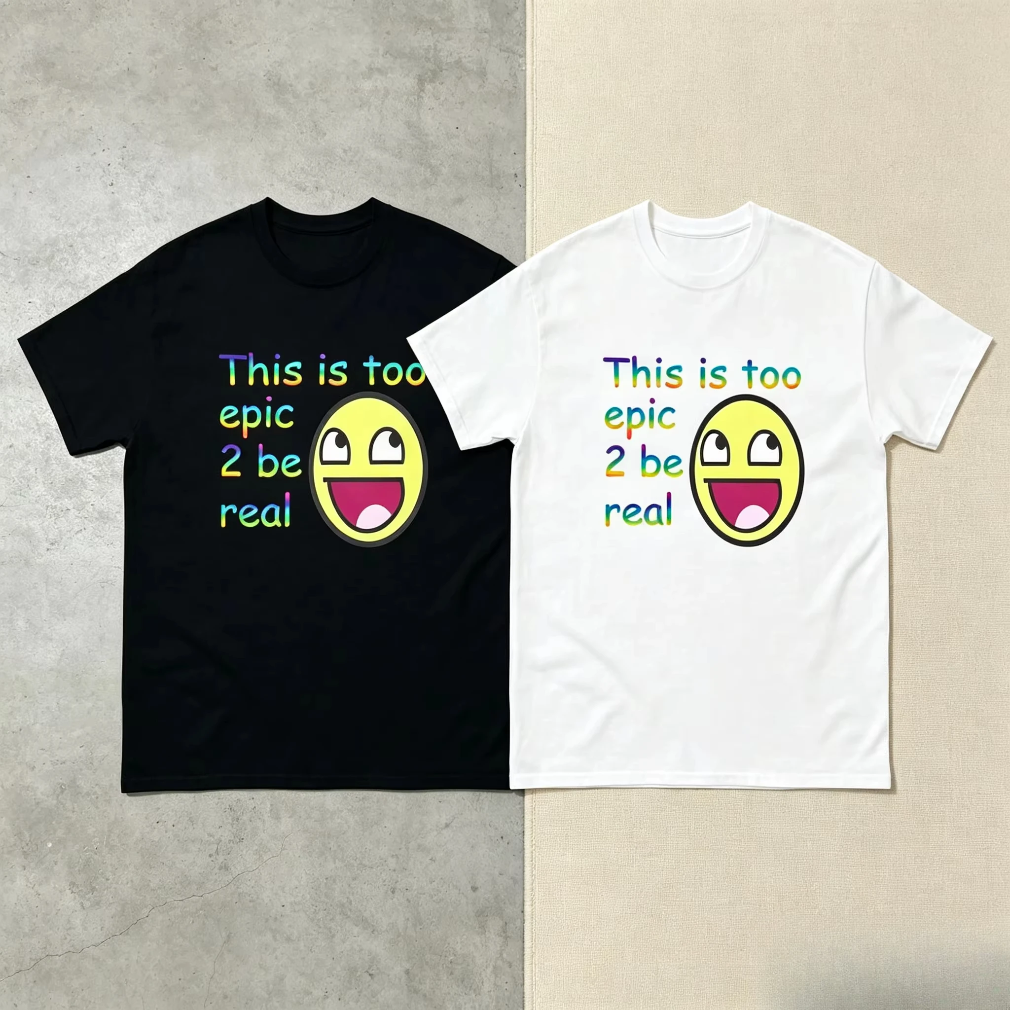 Women'S Real Y2K Fashion - Esta Camiseta Es Demasiado Épica Para