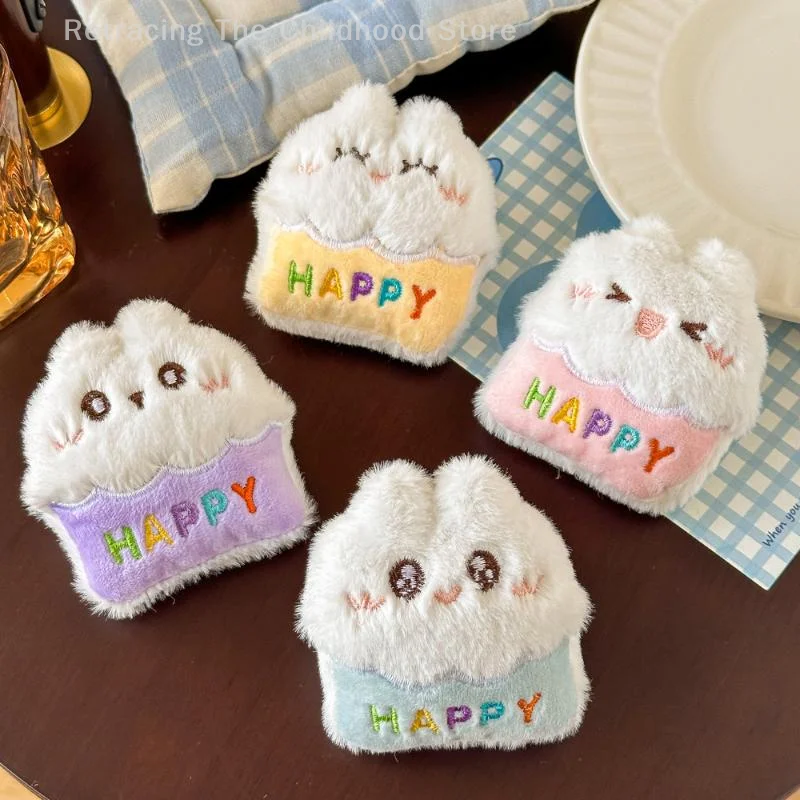 1Pc pluche dier sleutelhanger hanger charmes piepende knuffel rugzak decoratieve hangende sleutelhanger decoratie accessoires