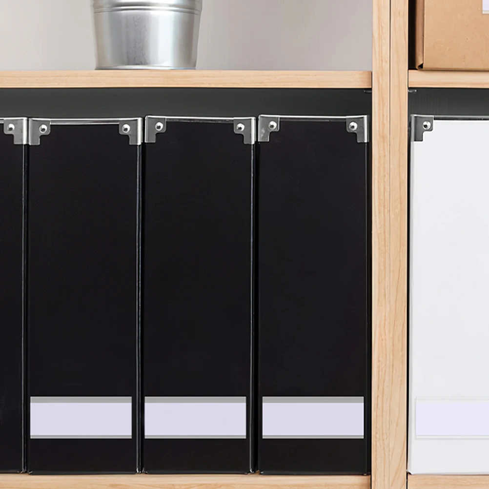 

30Pcs Adhesive Transparent Price Strip Plastic Holder Easy Use Supermarket Shelf Display Holder Price Card Sign Stand