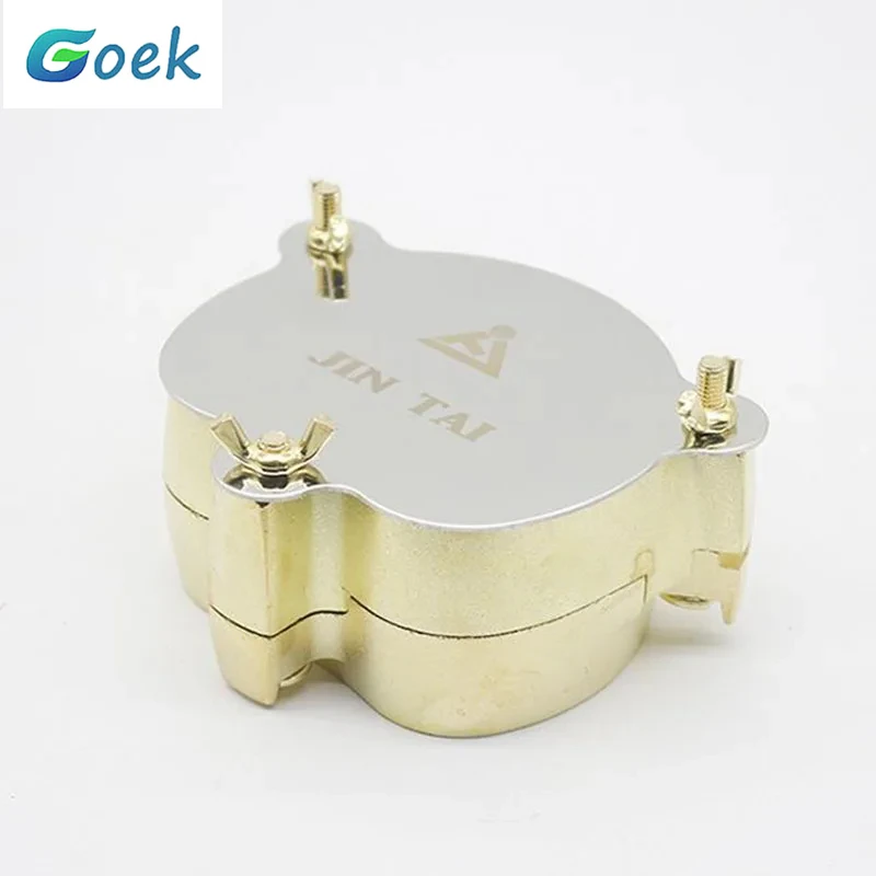 Alloy Aluminum Non-stick Gypsum Denture Bottle Dental Tooth Cooking Box Cooking Teeth with Screws Sterilizable Pressure Bottle