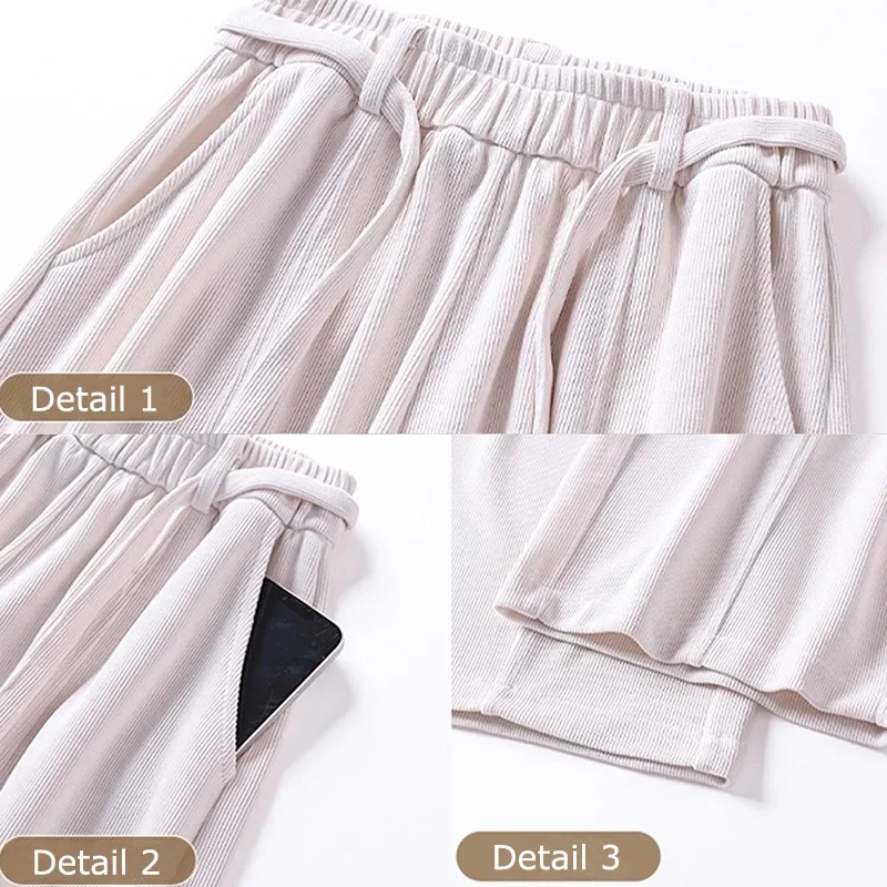 2025 カジュアルデイリー スウェットパンツ レディース 無地 バギーパンツ ホットセール ガールズ ストレートレッグパンツ 韓国ファッション レディース ハイウエストパンツ