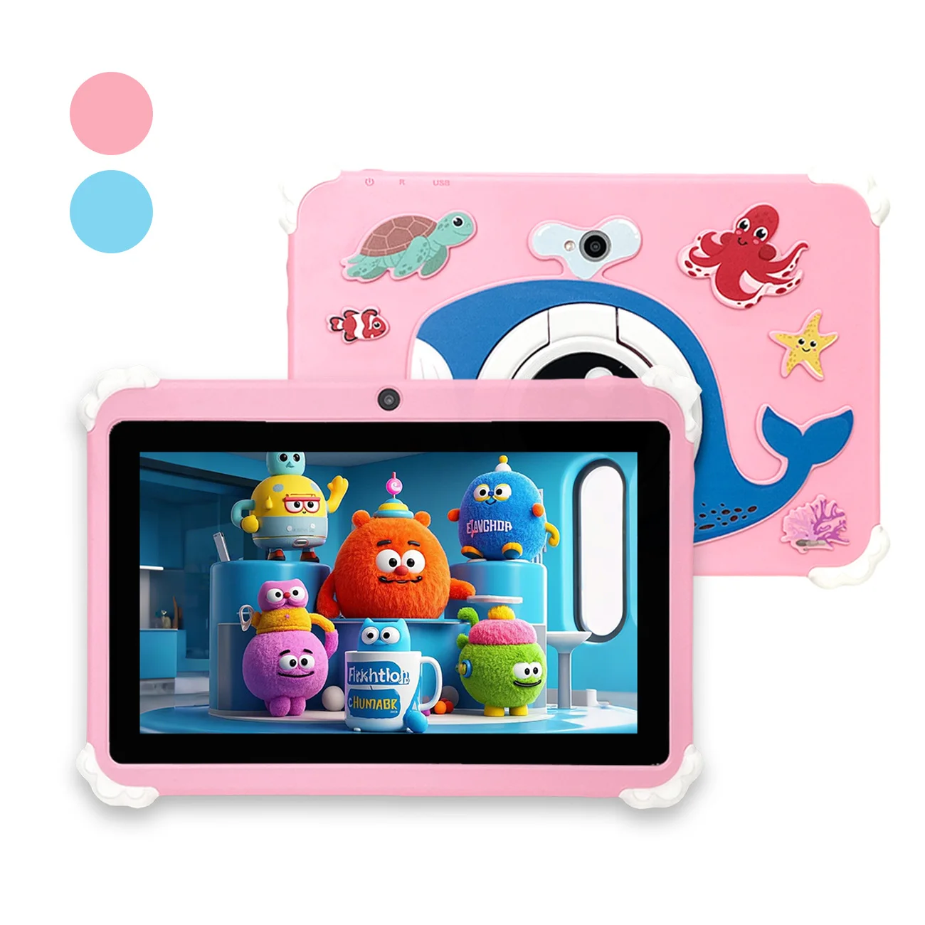 Kids Tablet Android 12 Tablet  dual cameras Educational Learning Toys Children Boys Girls Gifts
