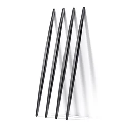 2/4PCS Silicone Car Door Edge Protector Bars Anti-Collision Stickers Rear View Mirror Cover Protection Strips for Vehicle Safety