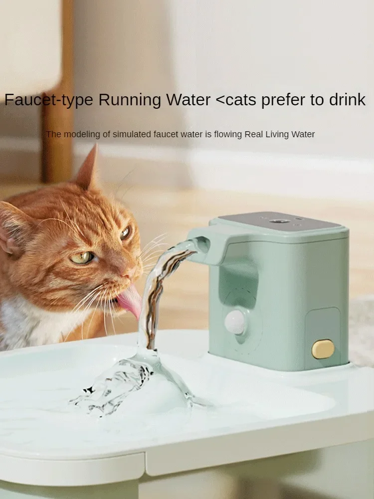 

Cat Water Fountain Supplies Cat Water Dispenser Wireless Pet Water Dispenser Automatic Circulation Automatic Pet Feeder Cat Bowl