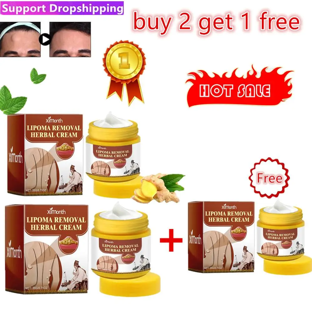 3pc Lipoma Removal Herbal Cream Body Cream Dissolving Fat Easy To Use Herbal Lipoma Removal Cream