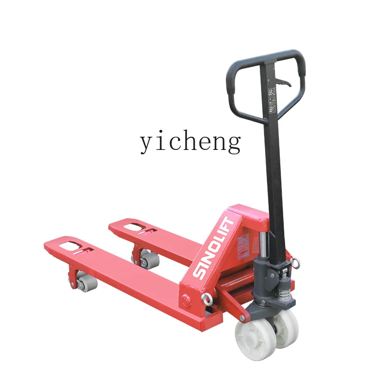 

LSL manual forklift hydraulic truck truck 3 tons 5 tons pallet truck reinforced and thickened