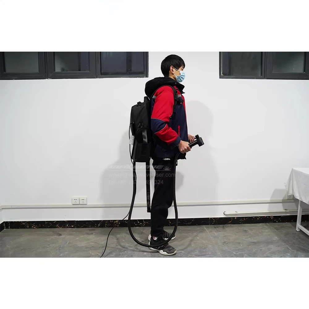 igh-efficiency Rust Removal Paint Cleaning Machine 1500W Derusting Continuous Fiber Cleaning Machine H