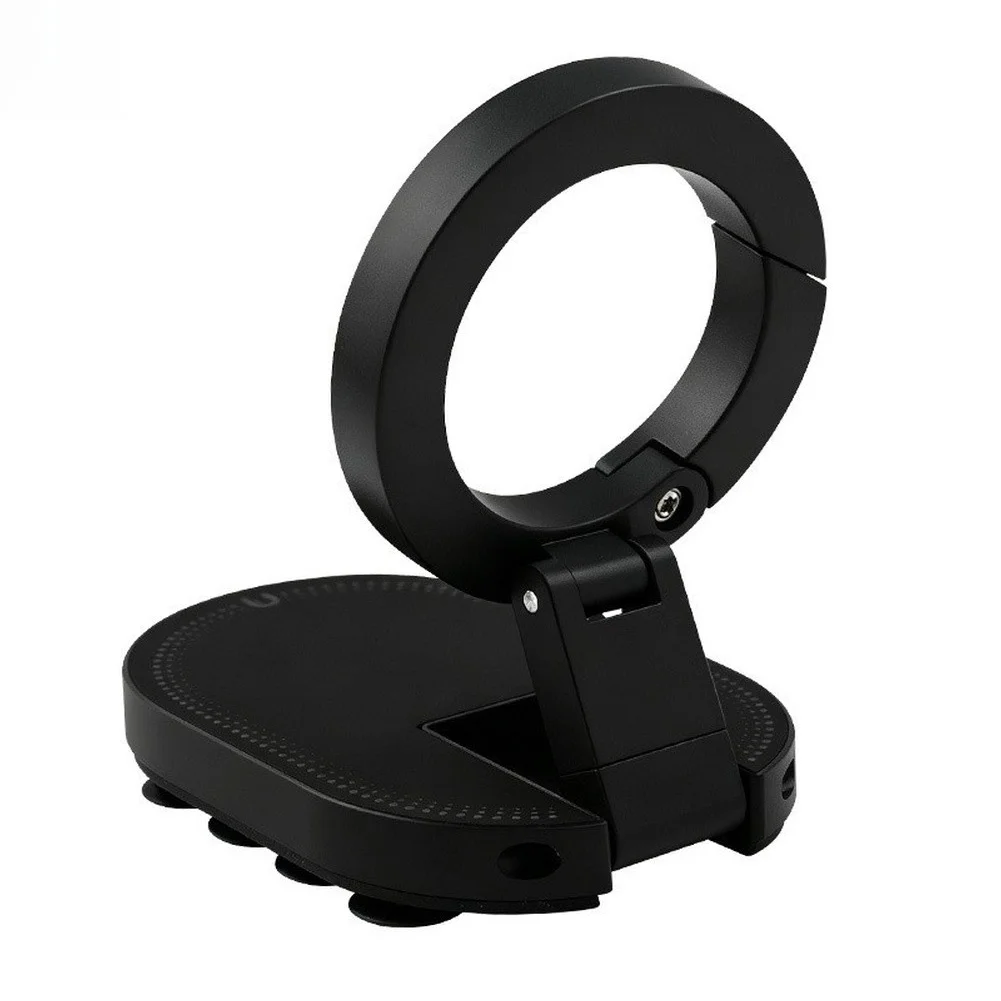 For 3-in-1 Magnetic Phone Mount with Dual Installation Options Suction Cup and Clip for Gym Bag Towel Rack Desk Car Use